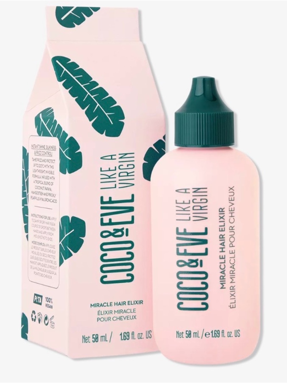 NWT Coco & Eve Like A Virgin Miracle Hair Elixir — 1.69oz
